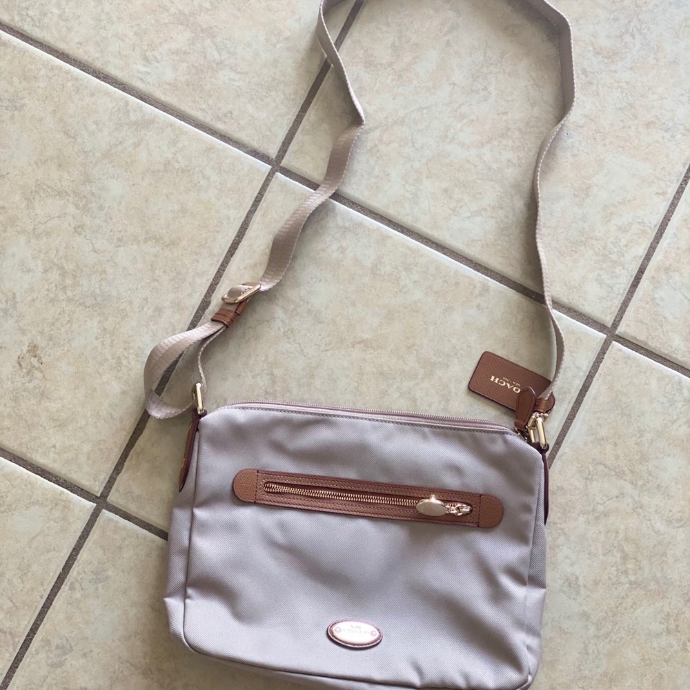 Coach cross body purse